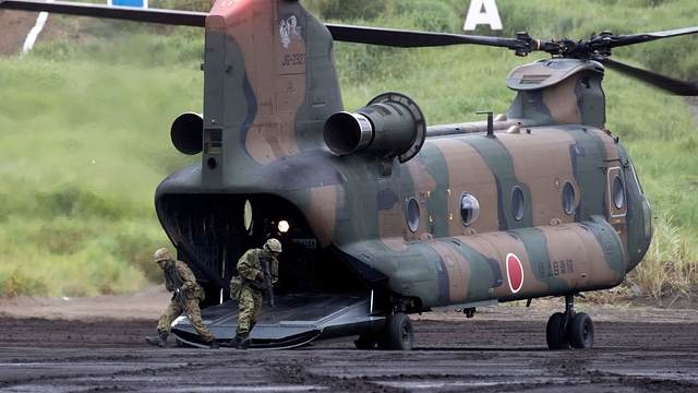 Boeing’s Chinook Helicopters. (Tomohiro Ohsumi/Getty Images)