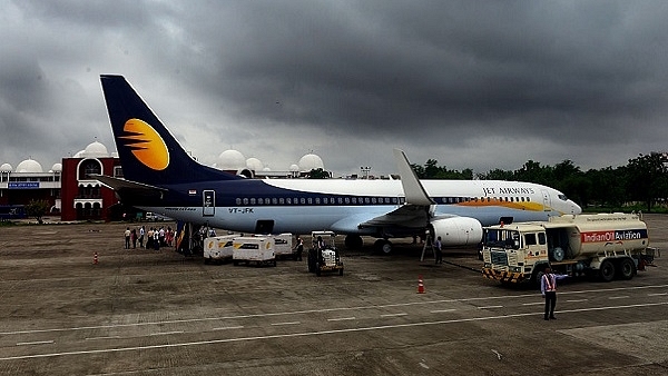 A Jet Airways plane (Ramesh Pathania/Mint via Getty Images)