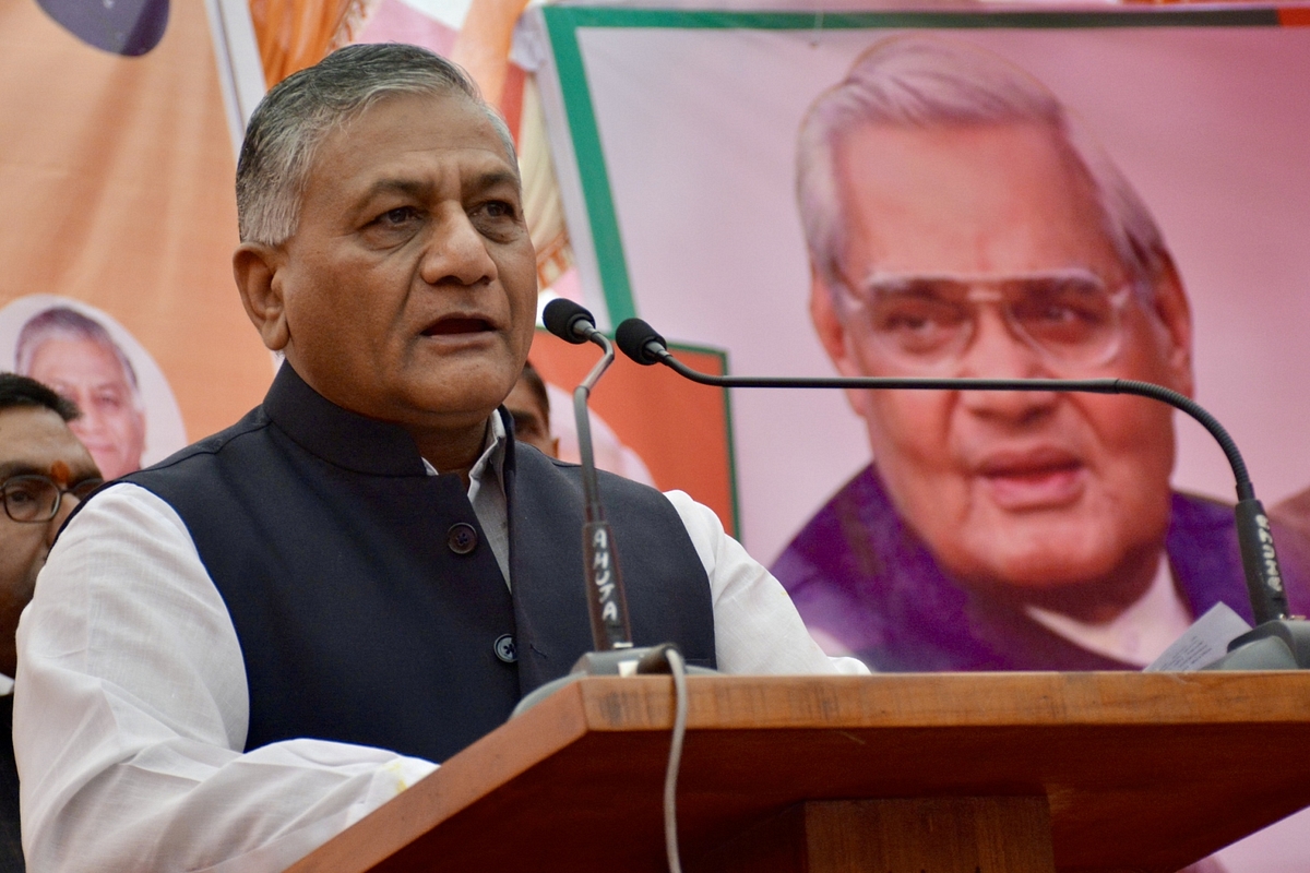 ‘Congress Has a Habit Of Lying’: General VK Singh Rubbishes Party’s Claims Of Six Surgical Strikes During UPA