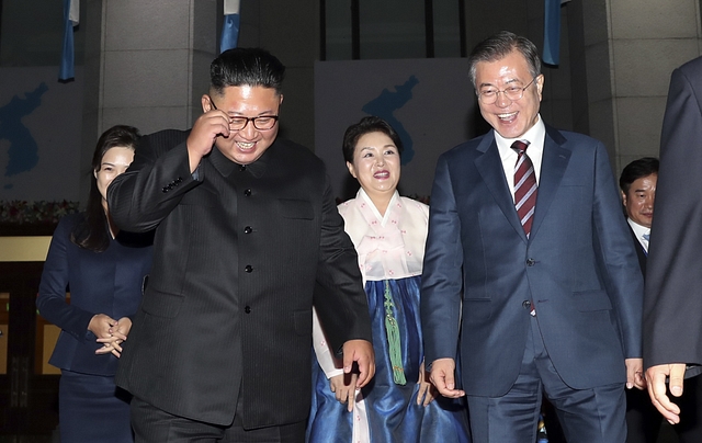 (Photo by Pyeongyang Press Corps/Pool/Getty Images)