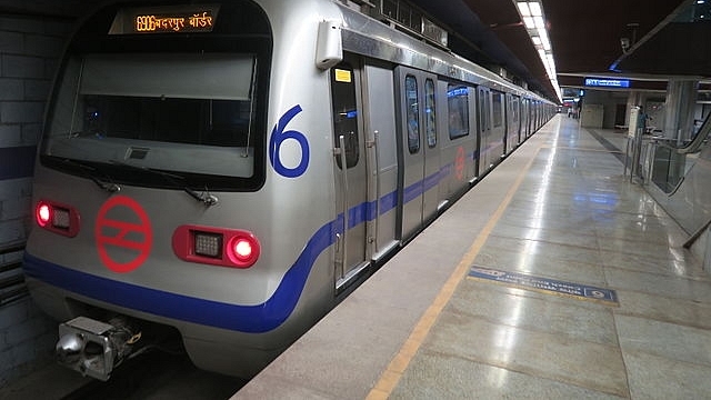 Violet Line of Delhi Metro (By WillaMissionary Via Wikimedia Commons)