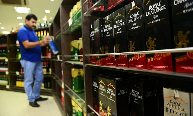 A liquor store (Photo by Ramesh Pathania/Mint via Getty Images)