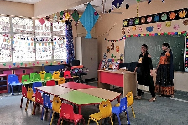 A classroom in Delhi (@education_delhi/Twitter)