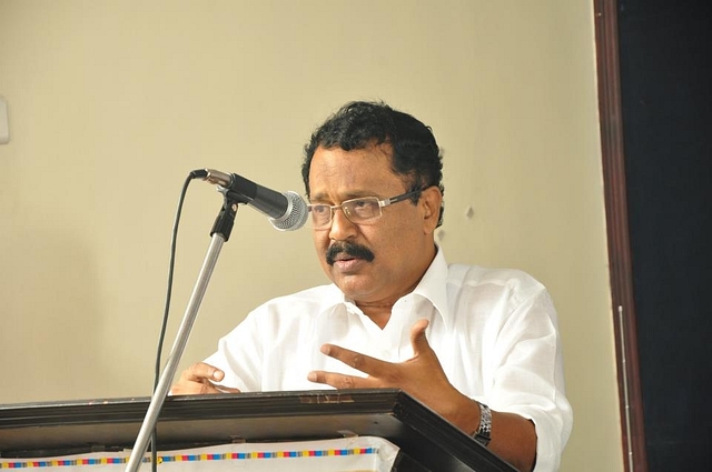 BJP state president Sreedharan Pillai  (Photo via Facebook page of P T Areekode)