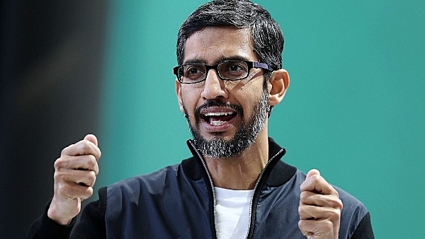 Chief executive officer of Google Inc, Sundar Pichai. (Justin Sullivan/Getty Images)