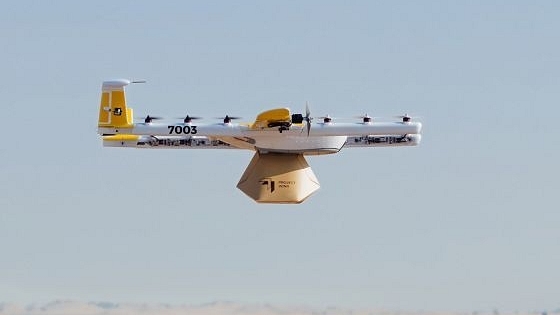 Google’s Drone delivery package (Pic: Twitter)