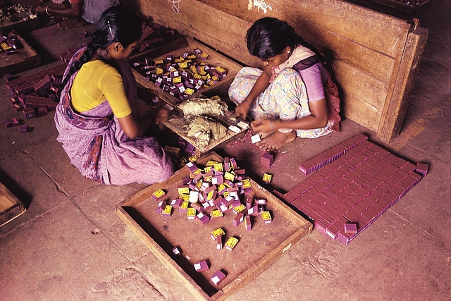 Workers In A Sivakasi Factory. (Shyam Tekwani/The India Today Group/Getty Images)