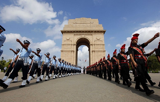 Delhi’s India Gate. (Arvind Yadav/Hindustan Times via Getty Images)