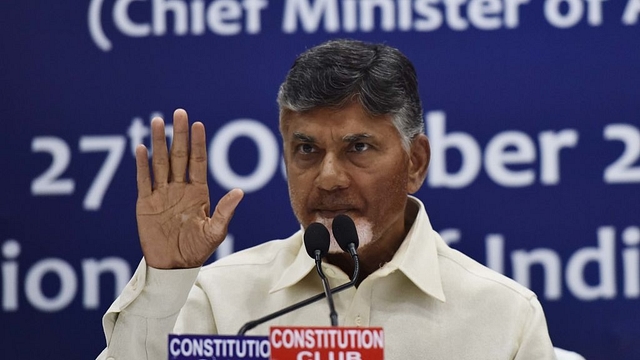 Chief Minister of Andhra Pradesh Chandrababu Naidu (Vipin Kumar/Hindustan Times via Getty Images)