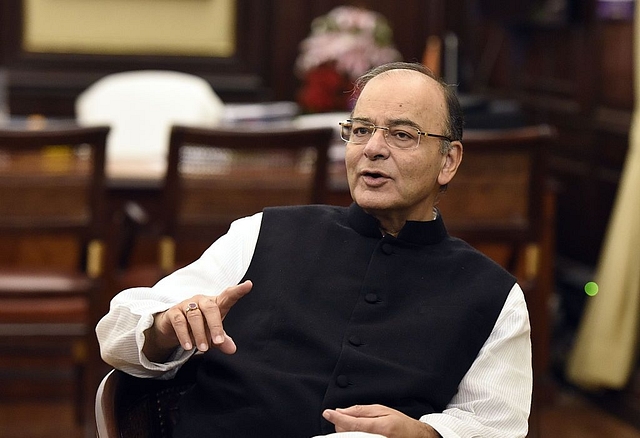 Union Finance Minister, Arun Jaitley. (Sonu Mehta/Hindustan Times via Getty Images)<b></b>