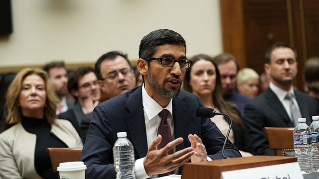 Google’s CEO, Sundar Pichai. (Alex Wong/Getty Images)