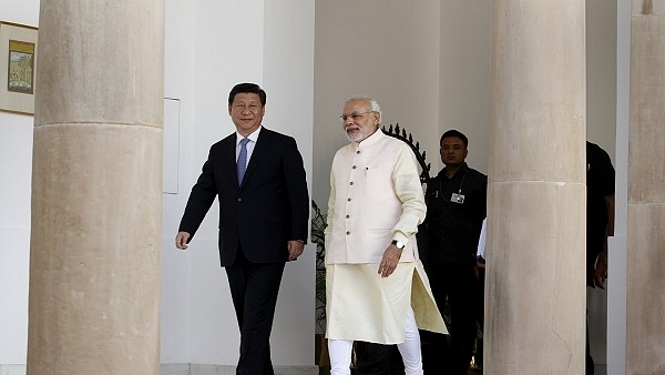 PM Modi with Chinese President-for-Life, Xi Jinping. (Arvind Yadav/Hindustan Times via Getty Images)