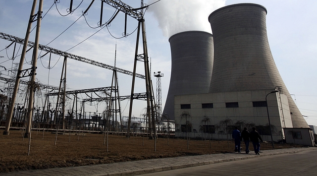 A thermal power plant. (China Photos/Getty Images)