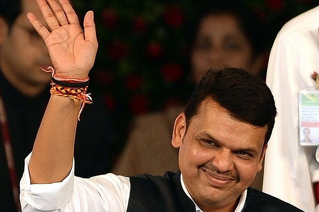 
India’s Maharashtra state Chief Minister Devendra Fadnavis. (PUNIT PARANJPE/AFP/Getty Images)

