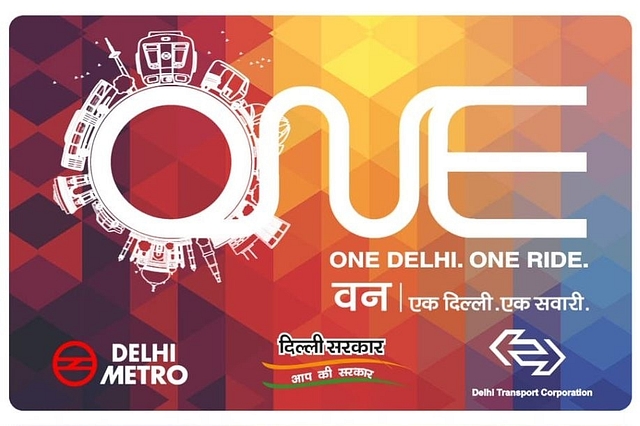 Delhi’s Common Mobility Card based on the lines of Oyster card in London. (Image courtesy AkshayMarathe/Twitter)&nbsp;