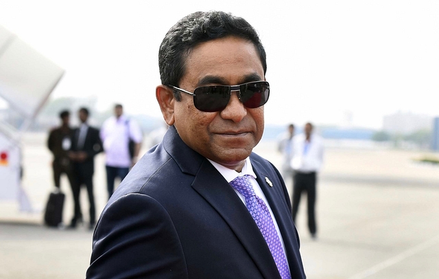 Abdulla Yameen.&nbsp;(Sonu Mehta/Hindustan Times via Getty Images)