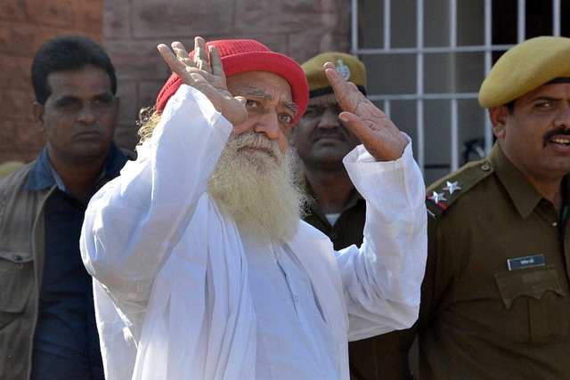 Asaram Bapu. (Ramji Vyas/Hindustan Times via GettyImages)