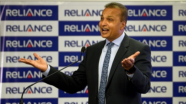 A contempt of court charges looms over  RCom chairman Anil Ambani, who had given a guarantee of paying on time to Ericsson.(Photo by Satyabrata Tripathy/Hindustan Times via Getty Images)