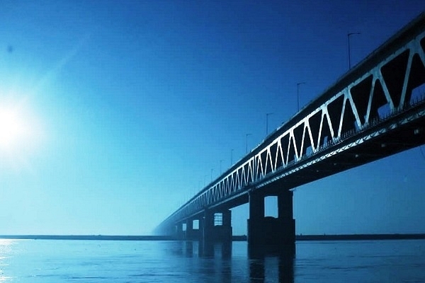 Bogibeel Bridge across the Brahmaputra (@JajaborManas/Twitter)