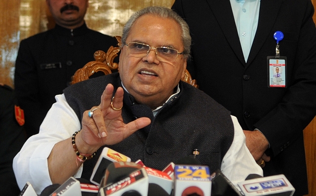 J&amp;K Governor Satya Pal Malik (Photo by Nitin Kanotra/Hindustan Times)