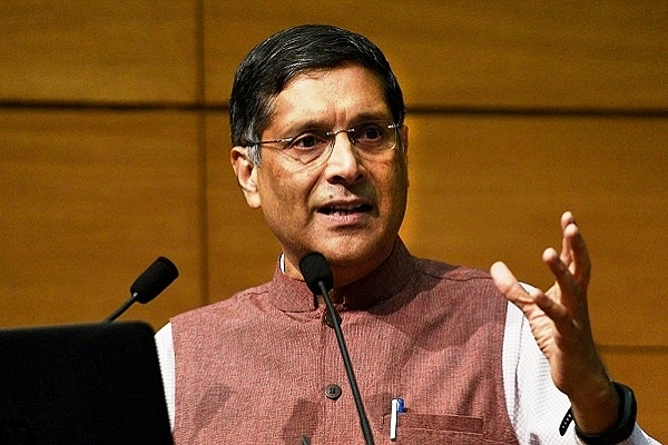 Former Chief Economic Adviser Arvind Subramanian (Mohd Zakir/Hindustan Times via Getty Images)