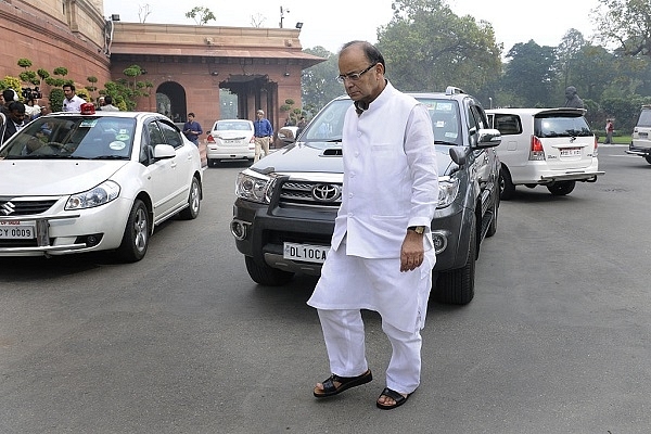 Union Finance Minister, Arun Jaitley. (Mohd Zakir/Hindustan Times via Getty Images)