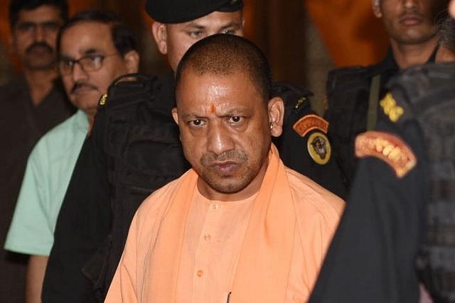 Uttar Pradesh Chief Minister Yogi Adityanath. (Subhankar Chakraborty/Hindustan Times via Getty Images)