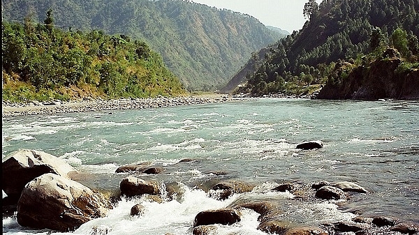 The Ravi river flowing near Chamba, Himachal Pradesh. (Pic via Wikipedia) (representative image)