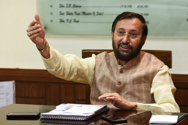 HRD Minister Prakash Javadekar (Mohd Zakir/Hindustan Times via Getty Images)