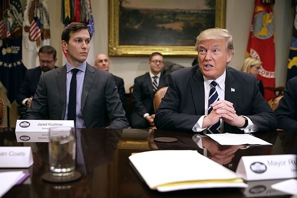 Jared Kushner with US President Donald Trump (Chip Somodevilla/Getty Images)