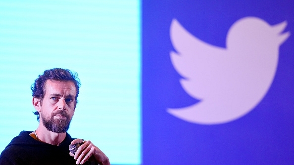 Jack Dorsey speaking to IIT Delhi students in November. (Amal KS/Hindustan Times via Getty Images)