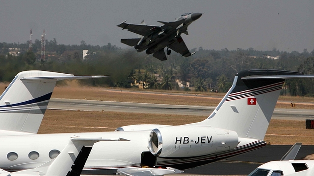 Aero India 2011 at Yelahanka Air base in Bangalore (Representative image)&nbsp;(Shekhar Yadav/India Today Group/Getty Images)