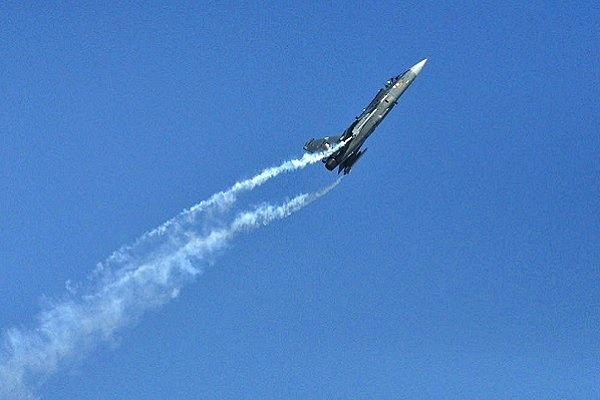 Tejas aircraft during Republic Day celebration rehearsals (Sakib Ali/Hindustan Times via Getty Images)