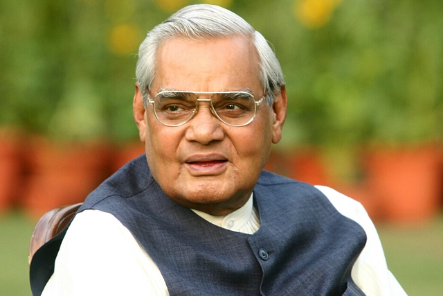 Atal Bihari Vajpayee. (Hemant Chawla/The India Today Group/Getty Images)