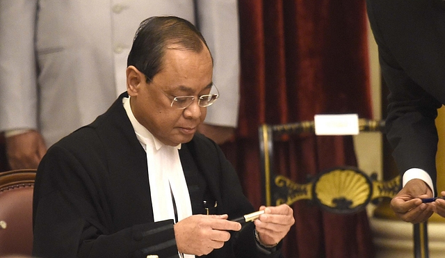 Judge Ranjan Gogoi. (Arvind Yadav/Hindustan Times via Getty Images)