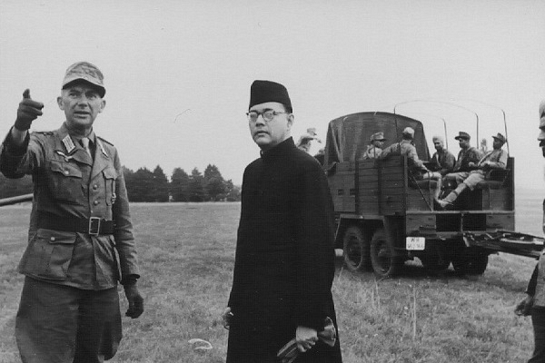 Netaji Subhas Chandra Bose in Germany. (Pic via Wikimedia Commons)