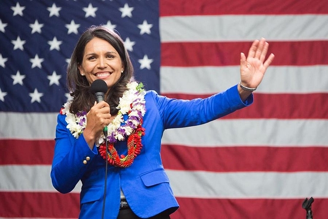 Congresswoman Tulsi Gabbard. (pic via Twitter)