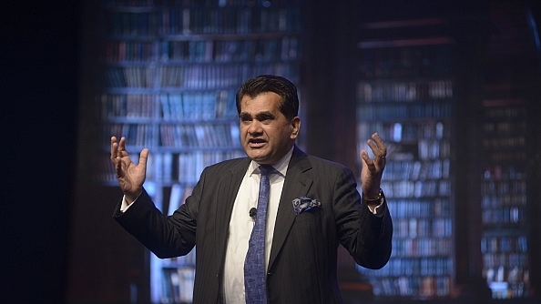 NITI Aayog CEO Amitabh Kant speaking at a conference (Abhijit Bhatlekar/Mint via Getty Images)