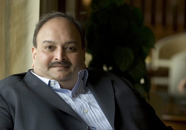 Diamond dealer Mehul Choksi (Photo by Priyanka Parashar/Mint via Getty Images)