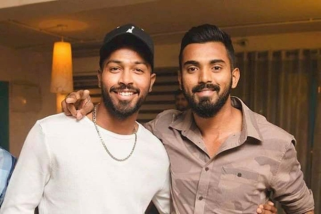 Hardik Pandya and KL Rahul @Hardikpandya.bro/Facebook