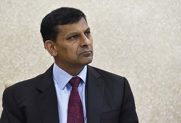 Raghuram Rajan at an RBI meeting in New Delhi. (Photo by Mohd Zakir/Hindustan Times via Getty Images)