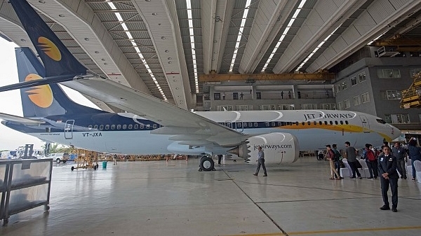 Jet Airways aircraft (Satyabrata Tripathy/Hindustan Times via Getty Images)