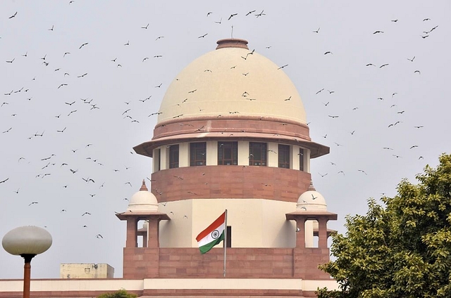 A view of Supreme Court building on February 12, 2018 in New Delhi, India. (Sonu Mehta/Hindustan Times via Getty Images)&nbsp;