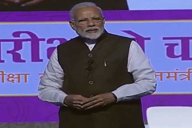 Prime Minister Narendra Modi during the ‘Pariksha Pe Charcha’ programme (Representative Image) (@narendramodi/Twitter)