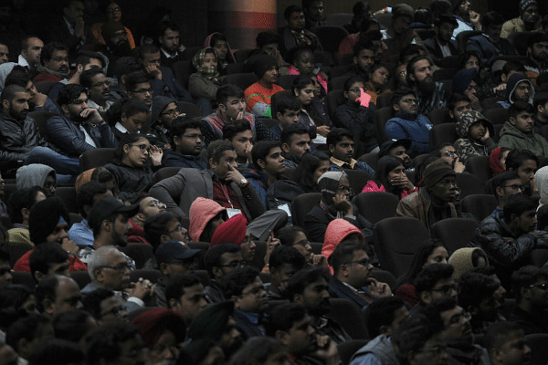 Students and guests during the 106th Indian Science Congress at Lovely Professional University on 3 January 2019 in Jalandhar, India. (Ravi Kumar/Hindustan Times via GettyImages)