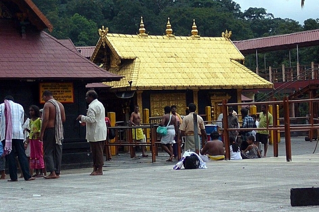 The Sabarimala Temple (@airnewsalerts/twitter)