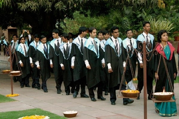 Students of IIM Ahmedabad in Gujarat (Shailesh Raval/The India Today Group/Getty Images)