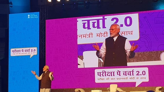 PM Modi addresses the event. (pic via Facebook)