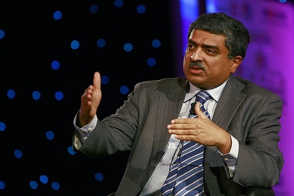 Nandan Nilelakni, co-founder and current non-executive chairman of Infosys. (Subir Halder/India Today Group/Getty Images)