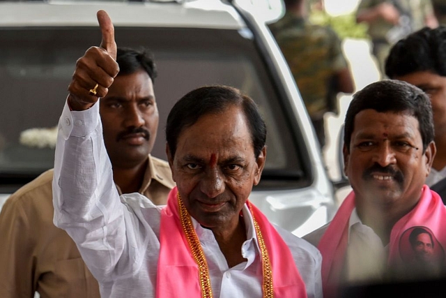 TRS CM Kalvakuntla Chandrashekar Rao (Kunal Patil/Hindustan Times via Getty Images)